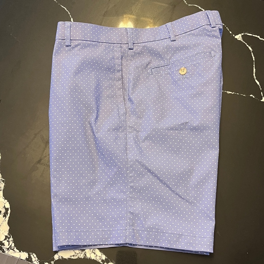 Peter Millar Blue Polka Dot Men's Shorts